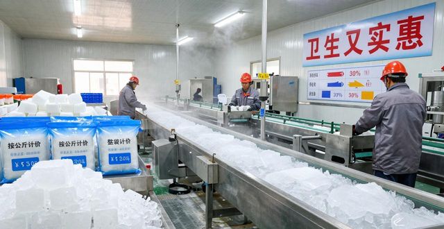 广州食用冰哪里买 良臣制冰厂卫生又实惠