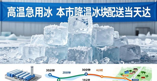 降温冰块配送流程_高效靠谱冰块运输_广州降温冰块配送