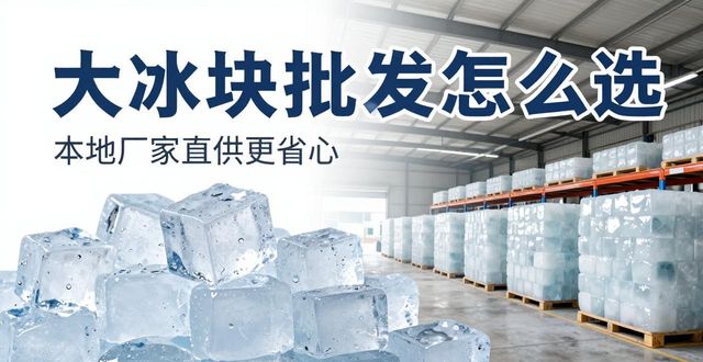 大冰块批发怎么选？广州本地厂家直供更省心